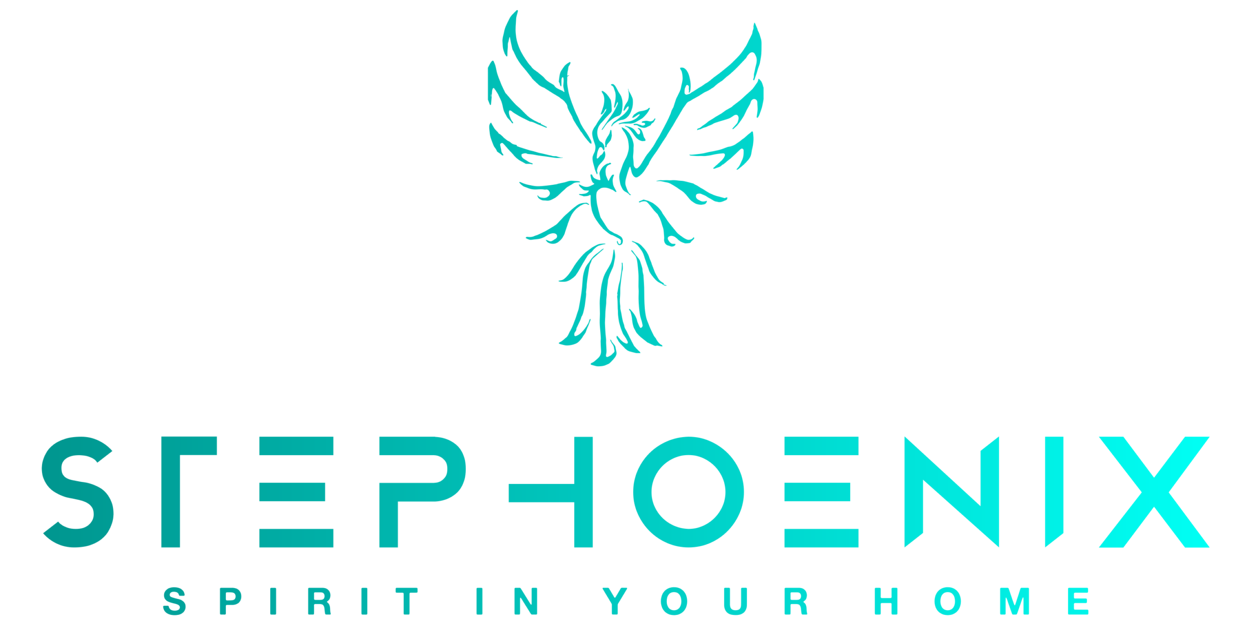 The vertical logo of Stephoenix-Trend, the motto also appears, "Spirit in your home".